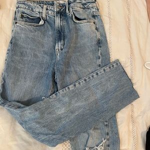 Zara Medium Wash Skinny Jeans